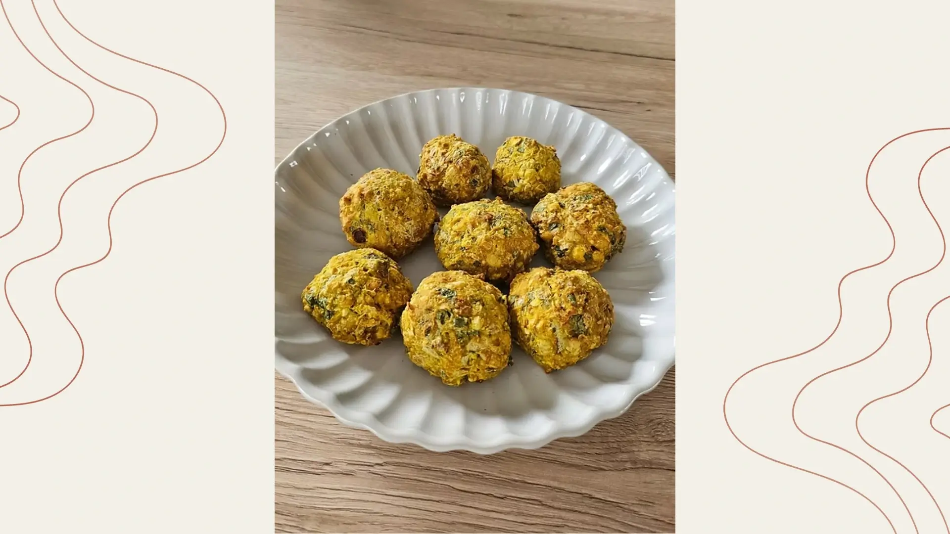 Falafels avec sauce fromage blanc et coriandre fraîche