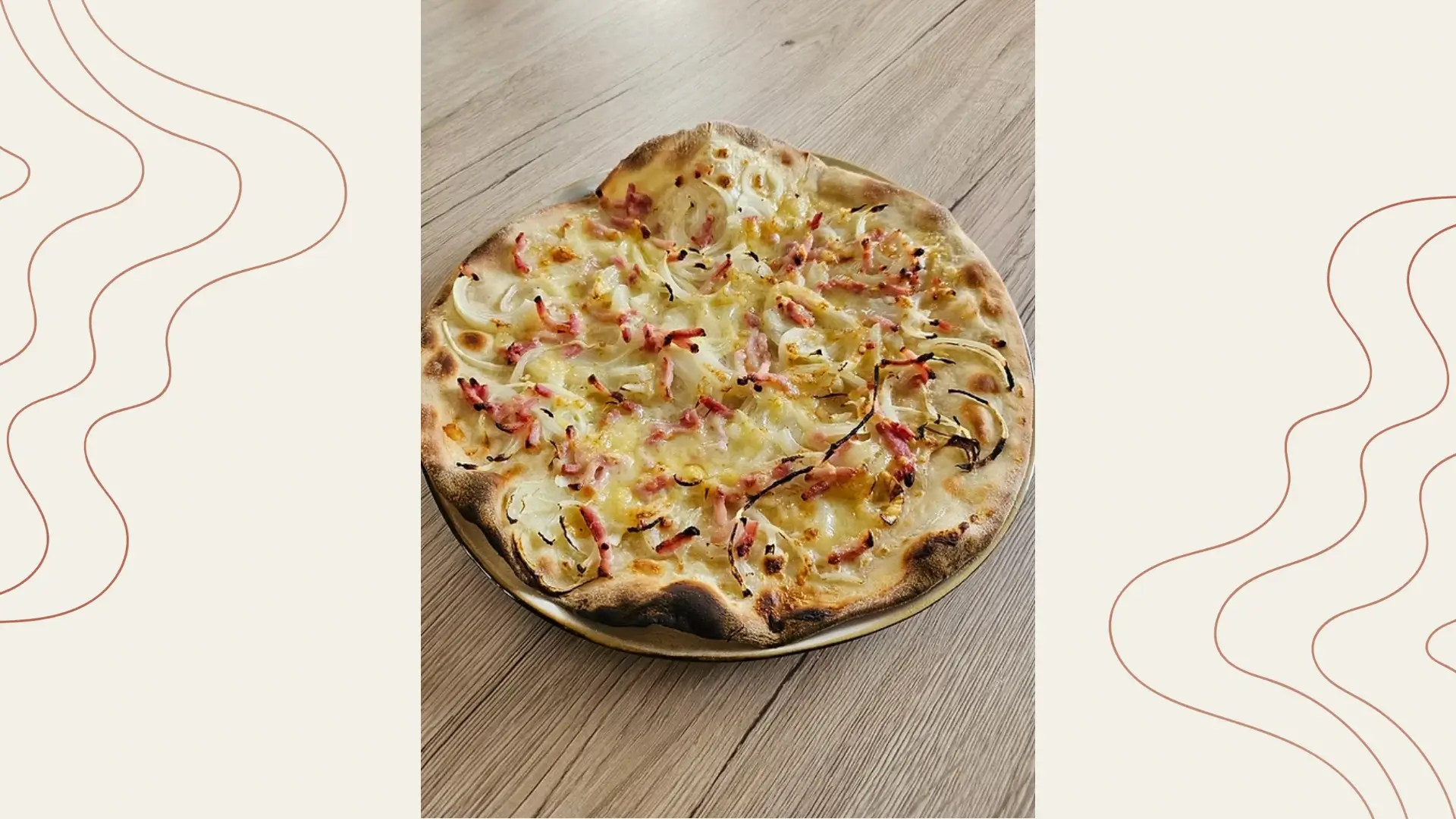 Flammenkuche à ma façon