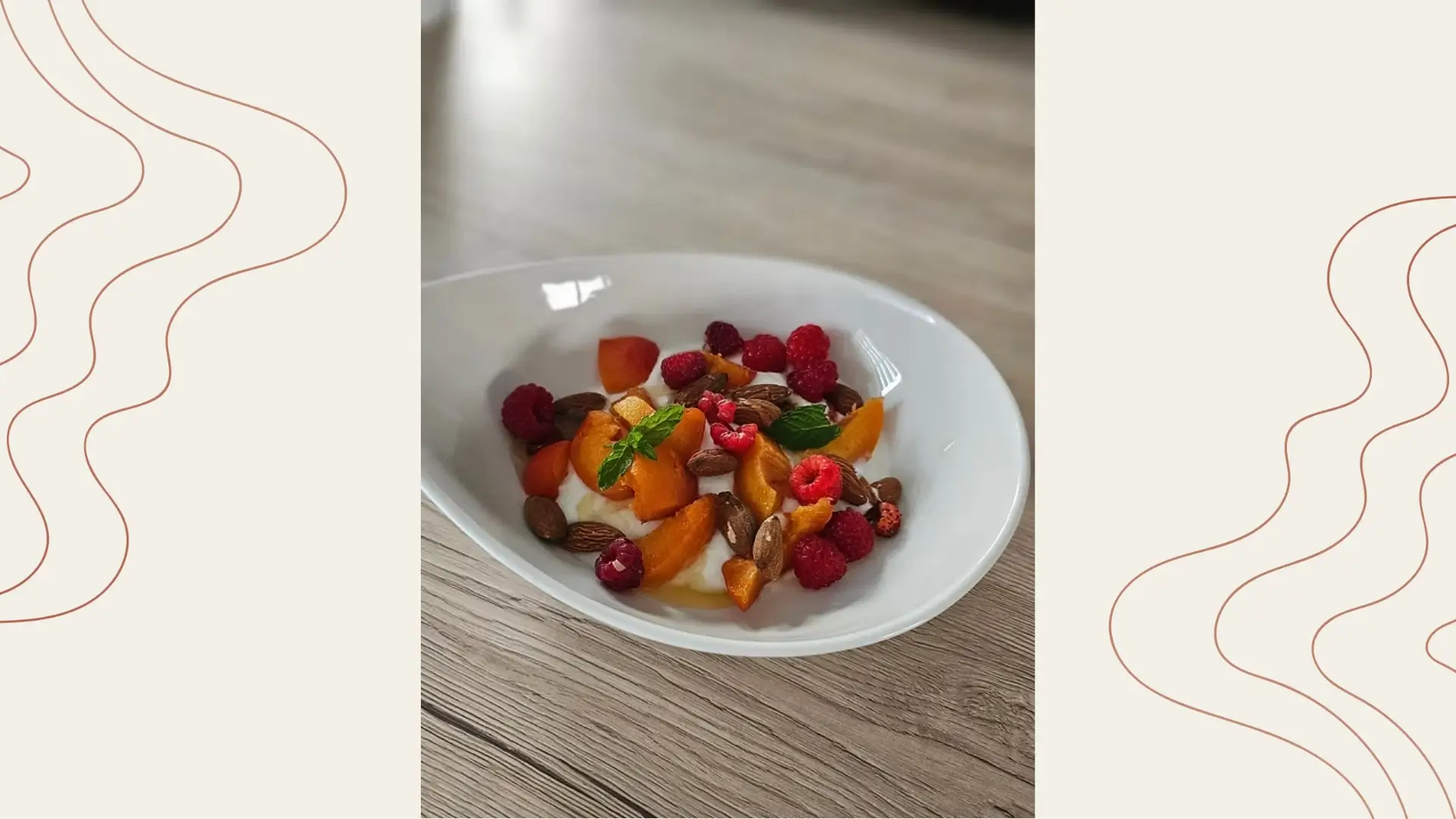 Fromage blanc gourmand aux fruits