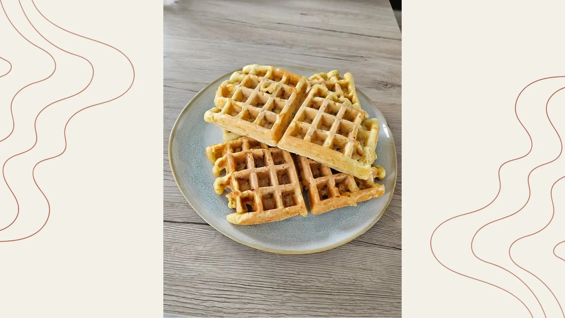 Gaufre aux légumes